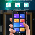 P40 Tradutor Inteligente Multi-país Interpretação Simultânea Tradução por Foto Offline Gravação para Tradução, P40 (Preto), P40 (Branco)