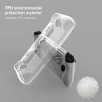 Capa Protetora TPU Macia Tudo-em-um para Consola de Jogo ASUS Rog Ally, Capa TPU Transparente
