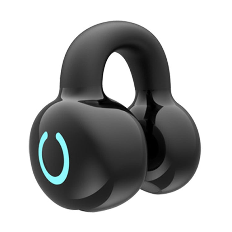 Auricular Bluetooth de condução óssea estéreo de ouvido único tipo grampo, YX09 (Preto), YX09 (Branco), YX09 (Rosa), YX09 (Cor da Pele)