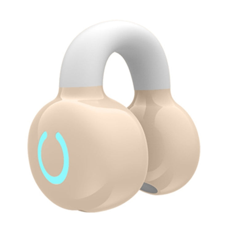 Auricular Bluetooth de condução óssea estéreo de ouvido único tipo grampo, YX09 (Preto), YX09 (Branco), YX09 (Rosa), YX09 (Cor da Pele)