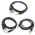 Para Cabo de Atualização para Auriculares Sony MDR-Z7 / MDR-Z1R / MDR-Z7M2, Ponta Estéreo 3,5mm, Ponta Balanceada 2,5mm, Ponta Balanceada 4,4mm
