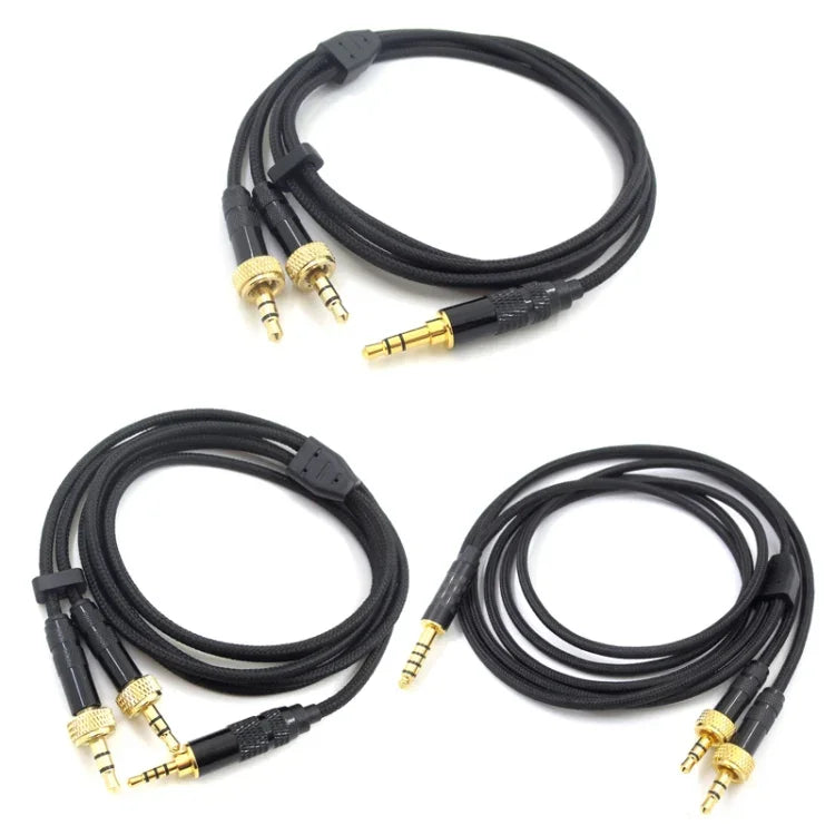 Para Cabo de Atualização para Auriculares Sony MDR-Z7 / MDR-Z1R / MDR-Z7M2, Ponta Estéreo 3,5mm, Ponta Balanceada 2,5mm, Ponta Balanceada 4,4mm