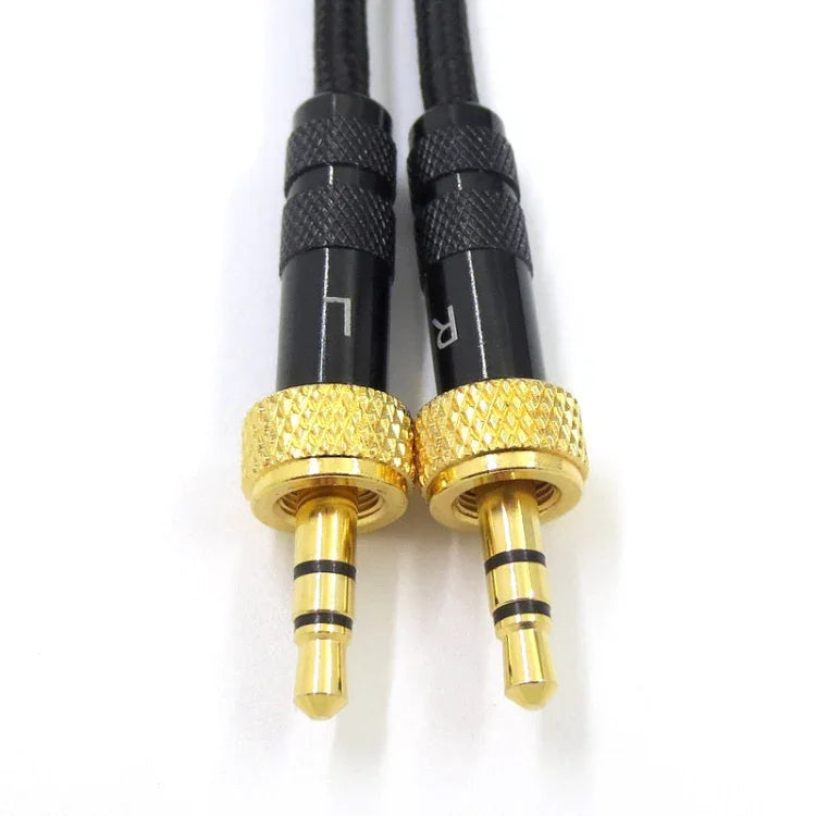 Para Cabo de Atualização para Auriculares Sony MDR-Z7 / MDR-Z1R / MDR-Z7M2, Ponta Estéreo 3,5mm, Ponta Balanceada 2,5mm, Ponta Balanceada 4,4mm