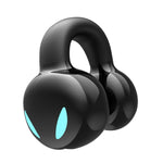 Auriculares Bluetooth estéreo com clip para orelha, som externo sem magoar a orelha, modelo para negócios e desporto, YX03 (Preto), YX03 (Branco), YX03 (Rosa), YX03 (Cinza)