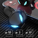 Auriculares Bluetooth estéreo com clip para orelha, som externo sem magoar a orelha, modelo para negócios e desporto, YX03 (Preto), YX03 (Branco), YX03 (Rosa), YX03 (Cinza)