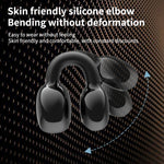 Auriculares Bluetooth estéreo com clip para orelha, som externo sem magoar a orelha, modelo para negócios e desporto, YX03 (Preto), YX03 (Branco), YX03 (Rosa), YX03 (Cinza)