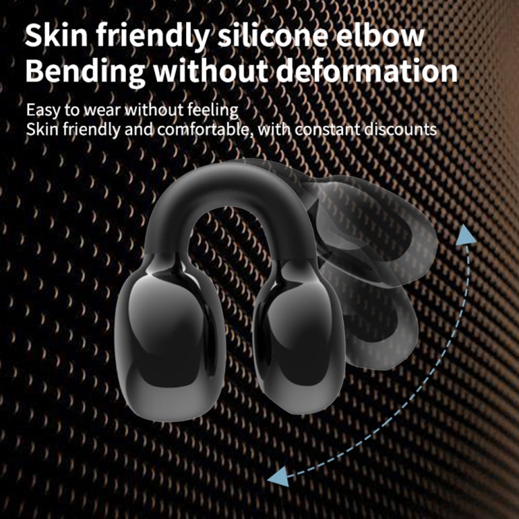 Auriculares Bluetooth estéreo com clip para orelha, som externo sem magoar a orelha, modelo para negócios e desporto, YX03 (Preto), YX03 (Branco), YX03 (Rosa), YX03 (Cinza)