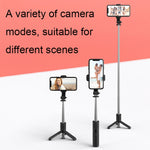 Tripé multifuncional para selfie stick de telefone Mini CYKE, Suporte de secretária para transmissão em direto, L11, L10