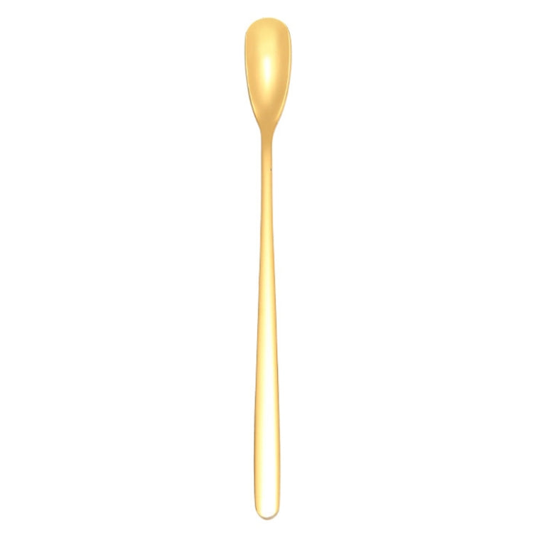 Colher Quadrada de 15cm em Aço Inoxidável 304 para Café com Cabo Longo, Colher para Mistura, Cor Aço Inoxidável, Dourado Titânio, Dourado Rosé, Preto Titânio, Azul, Roxo