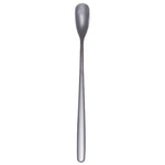 Colher Quadrada de 15cm em Aço Inoxidável 304 para Café com Cabo Longo, Colher para Mistura, Cor Aço Inoxidável, Dourado Titânio, Dourado Rosé, Preto Titânio, Azul, Roxo