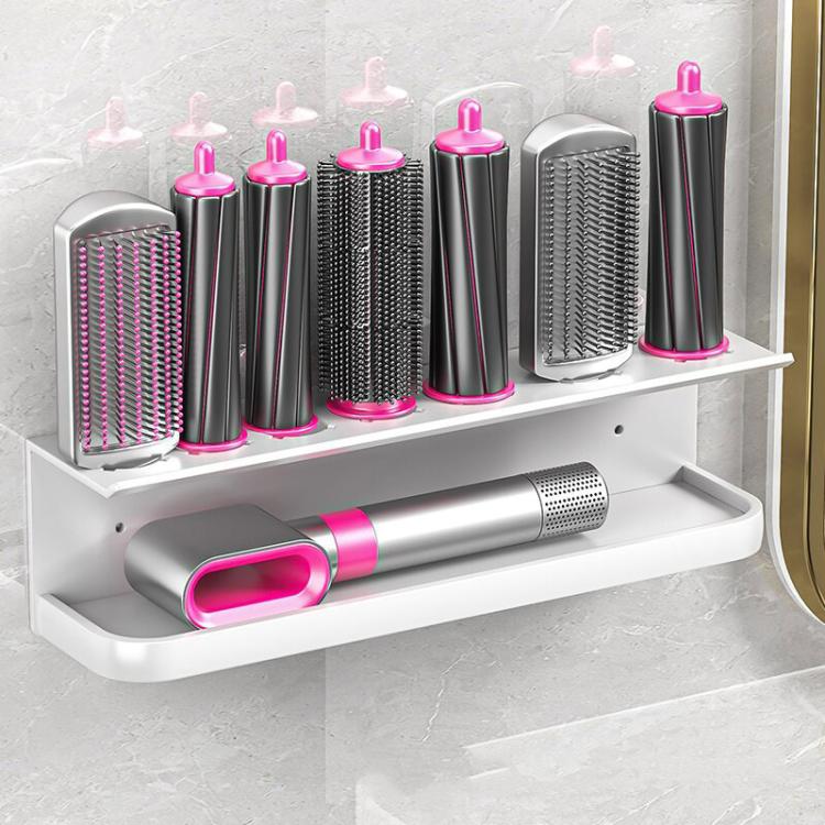 Prateleira de Parede para Armazenamento Dyson Airwrap, Tipo A Preto e Dourado, Tipo B Preto e Dourado, Tipo A Preto, Tipo B Preto, Tipo C Dobrável para Baixo, Tipo C Dobrável para Cima
