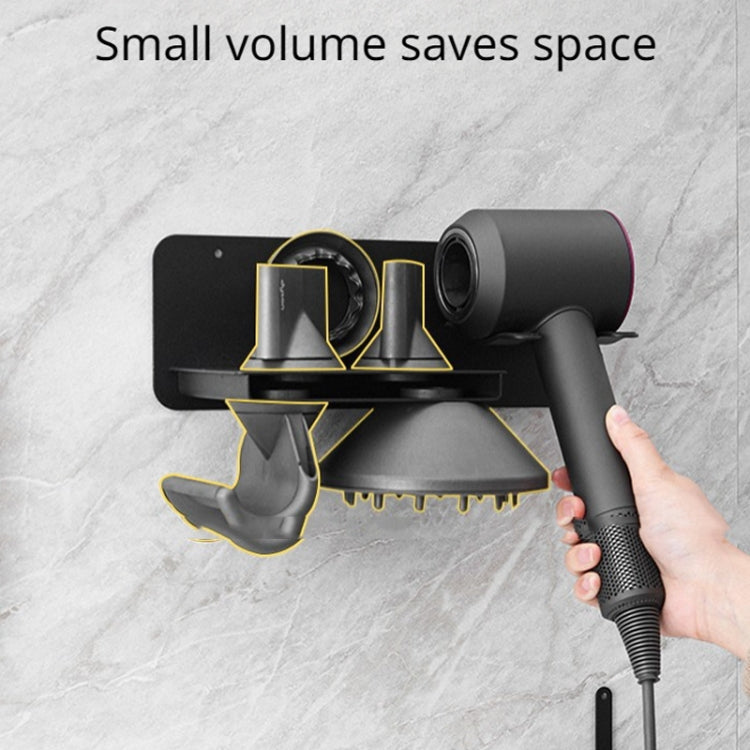 For Dyson Hair Dryer Holder Bathroom Wall-mounted Storage Rack, Upgraded Model