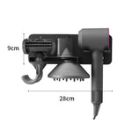 For Dyson Hair Dryer Holder Bathroom Wall-mounted Storage Rack, Upgraded Model