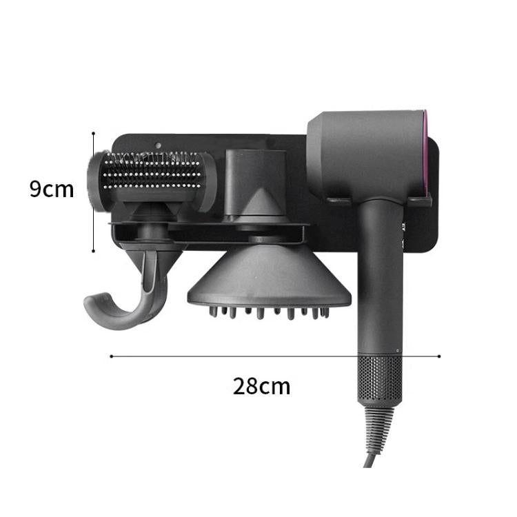 For Dyson Hair Dryer Holder Bathroom Wall-mounted Storage Rack, Upgraded Model
