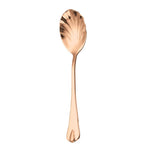 Colher em Forma de Gota de Água em Aço Inoxidável para Sorvete e Mistura de Café, Cor Aço Inoxidável, Dourado, Dourado Rosé, Colorido, Azul, Preto