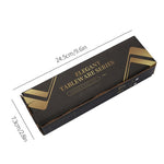 Conjunto de 16 Peças de Faca e Garfo em Aço Inoxidável Dourado com Caixa de Cartão Talheres Ocidentais, Cor Aço Inoxidável, Dourado, Dourado Rosé, Colorido, Preto