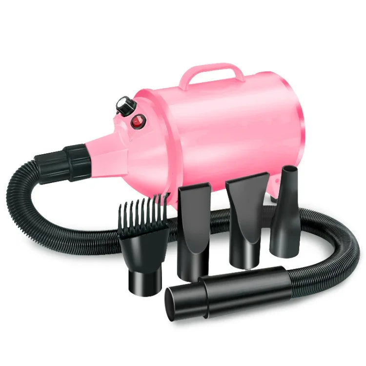 Secador para Cães 2100W com Velocidade Contínua, Soprador de Pêlo para Animais, Soprador de Água para Animais, Ficha UK 220V, Ficha EU 220V, Ficha AU 220V, Ficha US 110V
