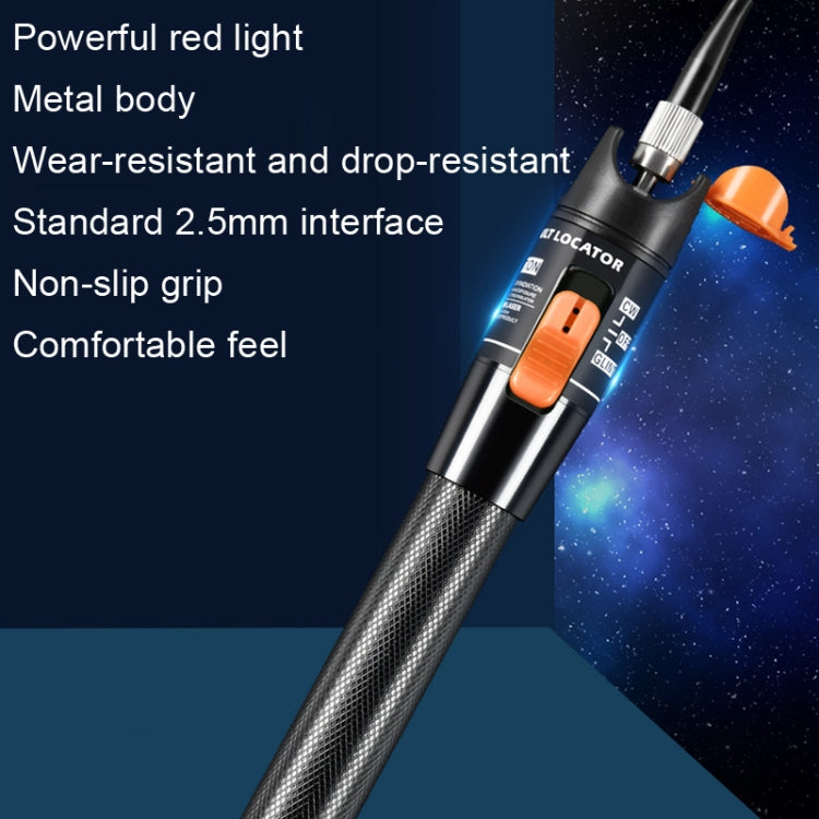 Caneta de teste de luz vermelha para fibra, fontes de luz vermelha para deteção de fibra ótica, 5MW, 10MW, 20MW, 30MW, 50MW