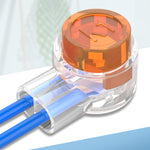 100 unidades/pack conector de cabo de rede para linha telefónica, terminais de ligação à prova de humidade e água, K1, K2, K3