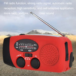 Rádio portátil móvel de prevenção de desastres e emergência com carregamento solar HanRongda HRD-902, HRD-902