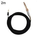 Para Cabo de Atualização para Auriculares Sennheiser HD518 / HD558 / HD598 / M40X / M50X, 1,2m, 2m