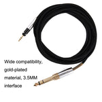 Para Cabo de Atualização para Auriculares Sennheiser HD518 / HD558 / HD598 / M40X / M50X, 1,2m, 2m