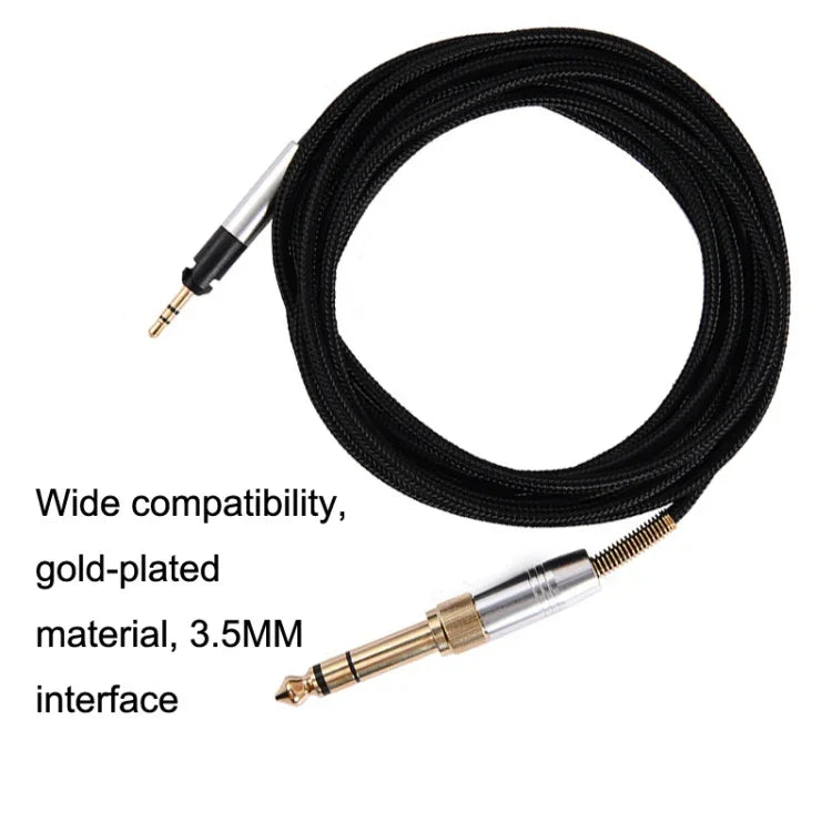 Para Cabo de Atualização para Auriculares Sennheiser HD518 / HD558 / HD598 / M40X / M50X, 1,2m, 2m