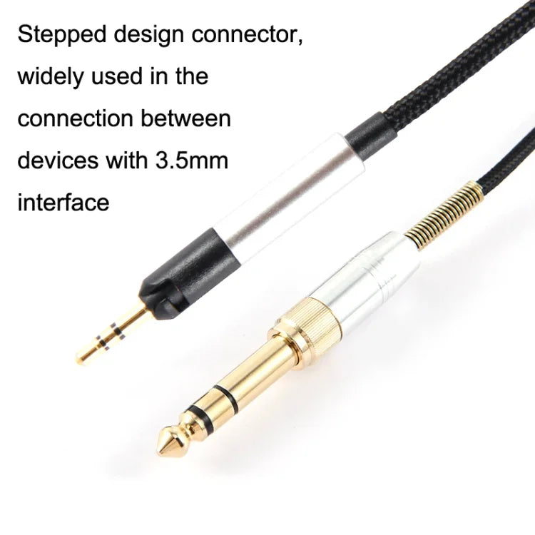 Para Cabo de Atualização para Auriculares Sennheiser HD518 / HD558 / HD598 / M40X / M50X, 1,2m, 2m