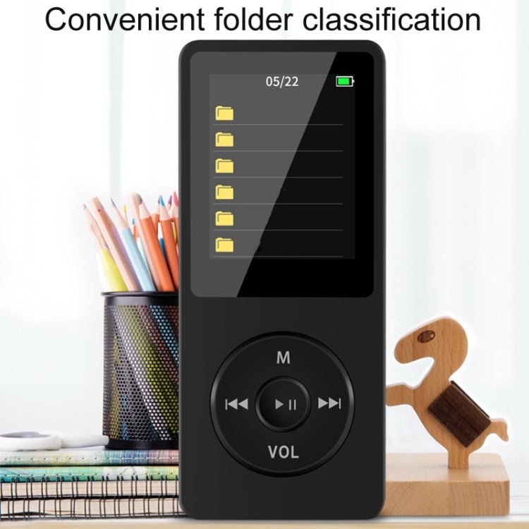 Leitor de música MP3/MP4 Bluetooth para estudantes com reprodução de e-book, sem cartão de memória, com cartão de memória de 8GB, com cartão de memória de 16GB, com cartão de memória de 32GB, com cartão de memória de 64GB