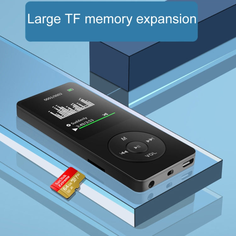Leitor de música MP3/MP4 Bluetooth para estudantes com reprodução de e-book, sem cartão de memória, com cartão de memória de 8GB, com cartão de memória de 16GB, com cartão de memória de 32GB, com cartão de memória de 64GB