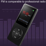 Leitor de música MP3/MP4 Bluetooth para estudantes com reprodução de e-book, sem cartão de memória, com cartão de memória de 8GB, com cartão de memória de 16GB, com cartão de memória de 32GB, com cartão de memória de 64GB