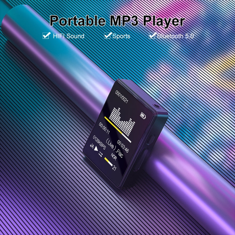 Leitor de música MP3 Bluetooth 5.0, gravador de e-book, MP4 Walkman, sem cartão de memória, 8GB, 16GB, 32GB, 64GB, 128GB