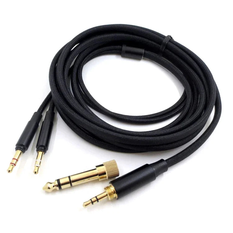 Para Cabo de Auriculares Balanceados Beyer T1 (2.ª/3.ª Geração) T5 / Amiro, Adaptador 3,5mm+6,35mm, Ponta XLR 4 Núcleos