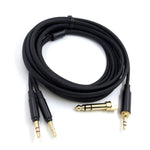 Para Cabo de Auriculares Balanceados Beyer T1 (2.ª/3.ª Geração) T5 / Amiro, Adaptador 3,5mm+6,35mm, Ponta XLR 4 Núcleos