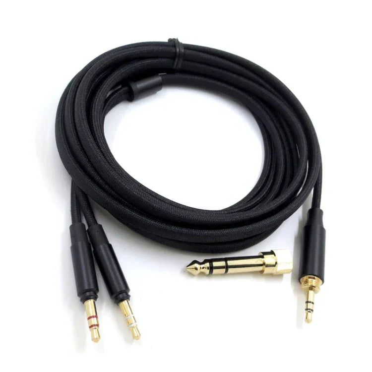 Para Cabo de Auriculares Balanceados Beyer T1 (2.ª/3.ª Geração) T5 / Amiro, Adaptador 3,5mm+6,35mm, Ponta XLR 4 Núcleos
