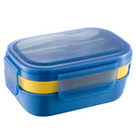 Caixa de Almoço com Compartimento Selado para Crianças de Grande Capacidade 1900ML para Micro-ondas, Azul Claro, Rosa, Verde Claro, Azul, Verde