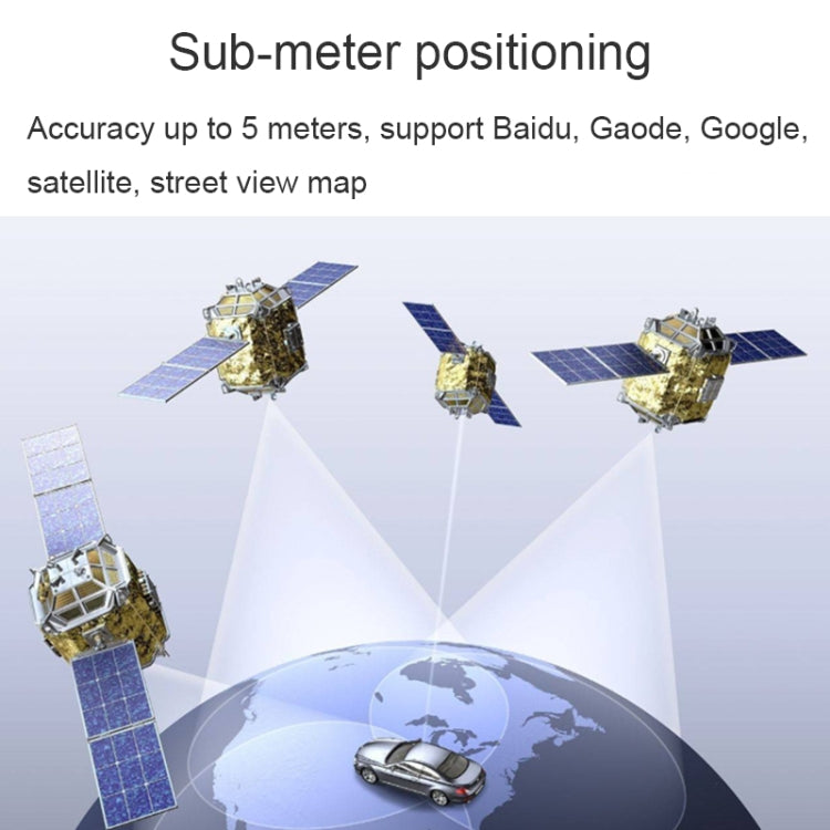 Fivela Inteligente Multifuncional Cinto Rastreador GPS Anti-Perda para Idosos, Cinzento, Prateado