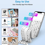 Impressora Térmica Portátil Bluetooth Phomemo M200 para Etiquetas com Código QR, M200