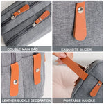 Bolsa de Higiene de Viagem Masculina de Dupla Camada Acessórios de Viagem Bolsa Portátil à Prova de Humidade