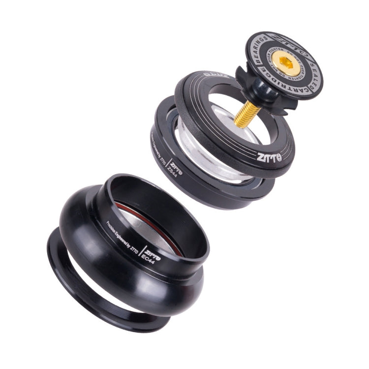 Conjunto de Direção para Bicicleta ZTTO ZS44 EC44 CNC 11/8"-11/2" Tubo Cónico para Garfo Dianteiro, 4444T