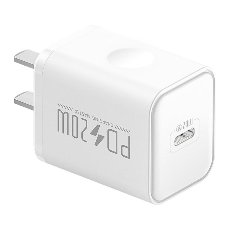 Carregador Rápido ROMOSS PD20W para Apple/Huawei e Xiaomi, Ficha CN, Porta Única