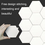 Luzes hexagonais RGB Symphony DIY para ambiente de cabeceira, lâmpada de parede inteligente em favo de mel, conjunto de 10 peças, conjunto de 12 peças