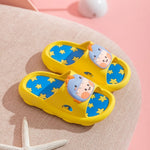 Chinelos Infantis com Desenhos Animados, Sandálias com Sola Macia Antiderrapante, 26-27 Comprimento Interior 15,5cm, 28-29 Comprimento Interior 16,5cm, 30-31 Comprimento Interior 17,5cm, 32-33 Comprimento Interior 18,5cm, 34-35 Comprimento Interior 19,5cm