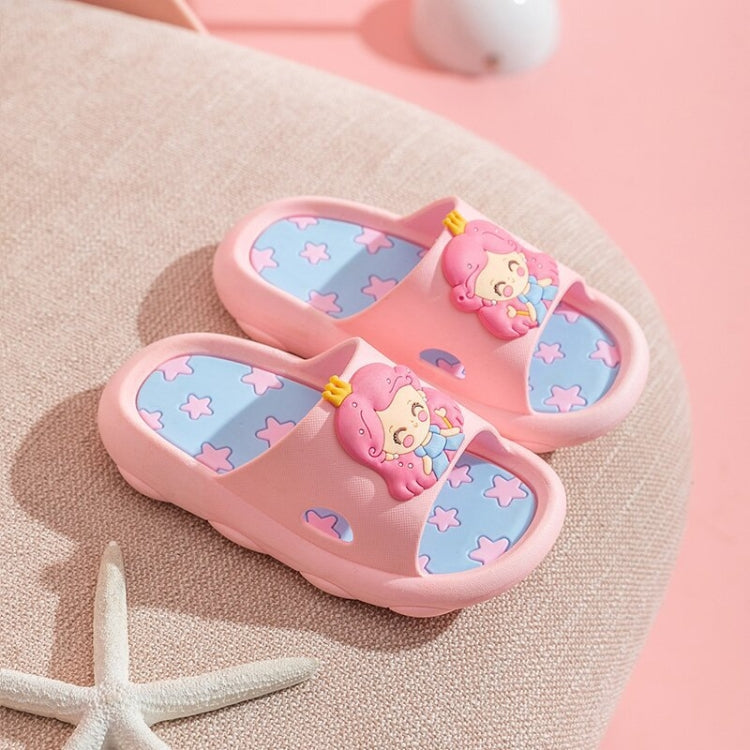 Chinelos Infantis com Desenhos Animados, Sandálias com Sola Macia Antiderrapante, 26-27 Comprimento Interior 15,5cm, 28-29 Comprimento Interior 16,5cm, 30-31 Comprimento Interior 17,5cm, 32-33 Comprimento Interior 18,5cm, 34-35 Comprimento Interior 19,5cm