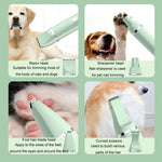 Aparador para Pêlo de Pata de Gato e Cão Elétrico, Desvanecedor, 2 em 1 Verde, 3 em 1 Verde, 4 em 1 Verde, 2 em 1 Branco, 3 em 1 Branco, 4 em 1 Branco