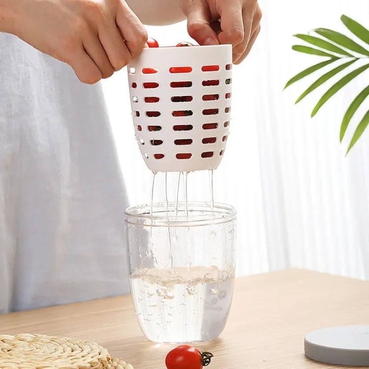 Copo para Snacks de Frutas e Legumes de 600ml com Tampa e Garfo, Caixa de Salada Hermética e à Prova de Fugas