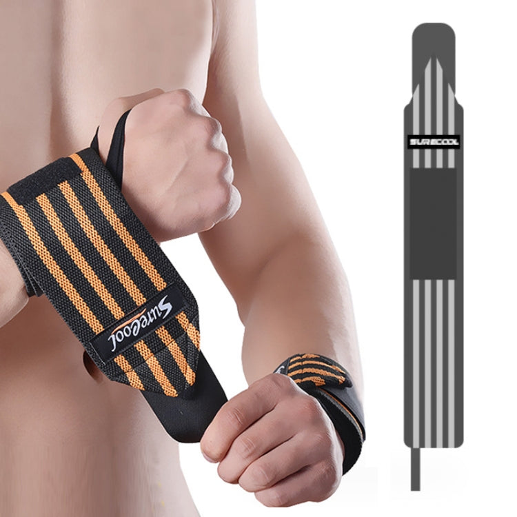 SURECOOL Faixas de Pulso Desportivas 50x8cm para Levantamento de Peso, Equipamento de Treino