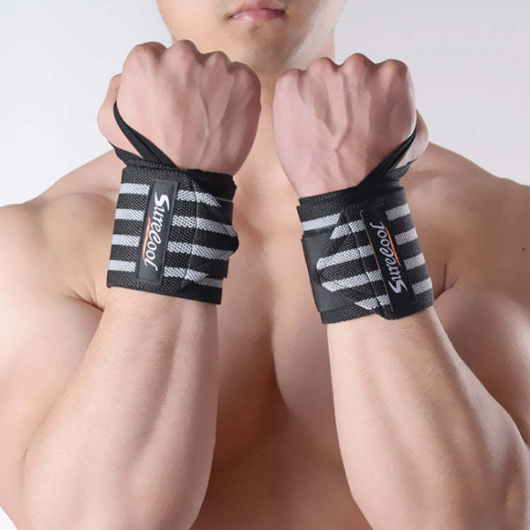 SURECOOL Faixas de Pulso Desportivas 50x8cm para Levantamento de Peso, Equipamento de Treino