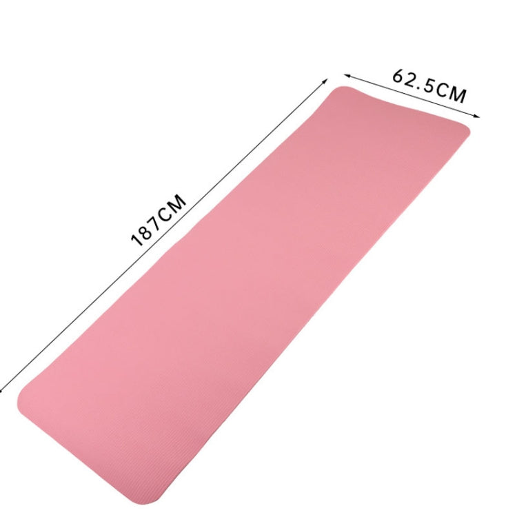 Tapete de Yoga NBR 187 x 62,5 x 0,8cm Alargado e Espesso, Tapete Antiderrapante para Dança e Fitness