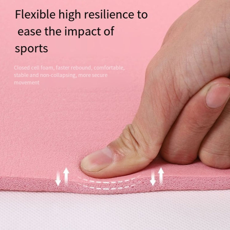 Tapete de Yoga NBR 187 x 62,5 x 0,8cm Alargado e Espesso, Tapete Antiderrapante para Dança e Fitness